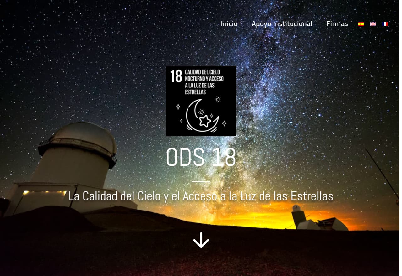 Página web ods 18