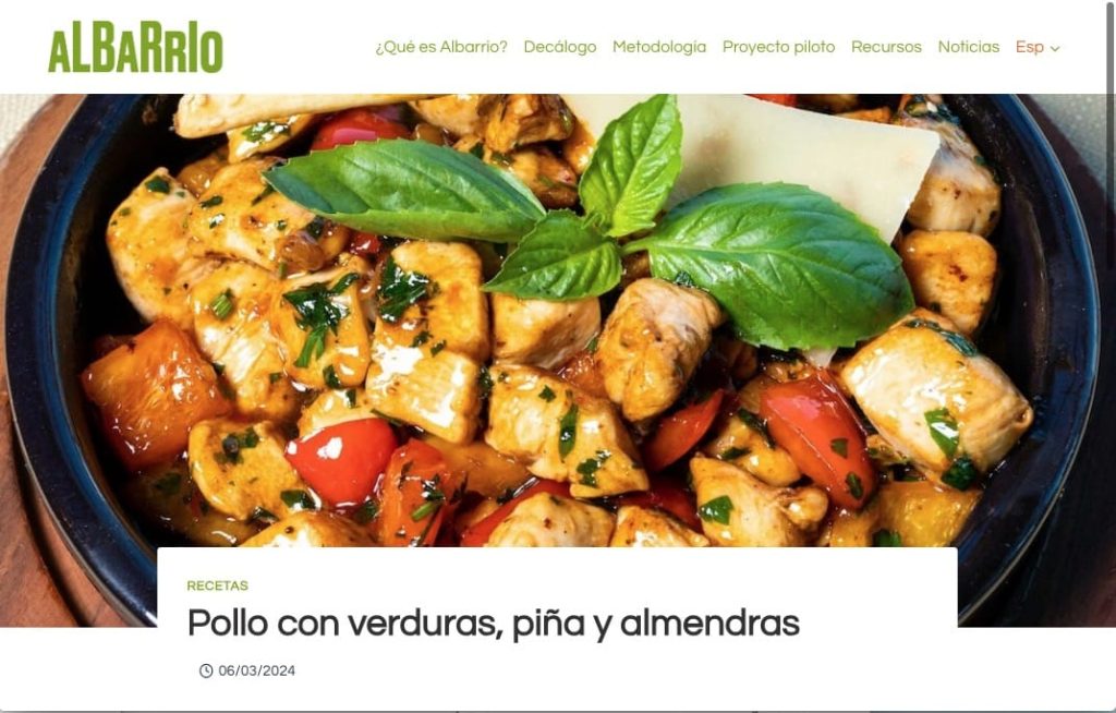 web Albarrio
