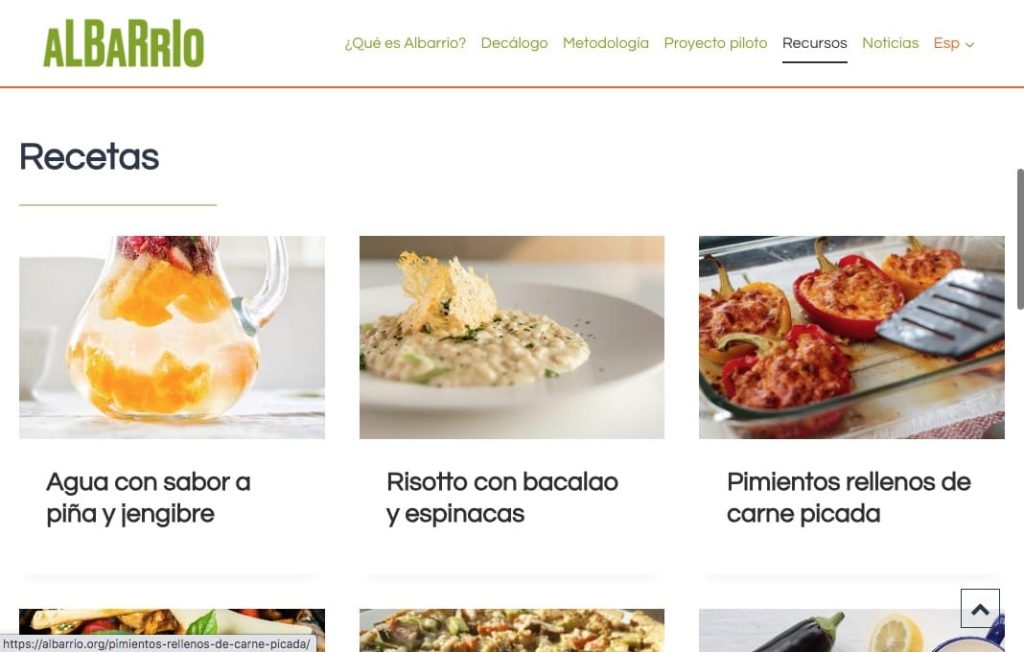 web Albarrio