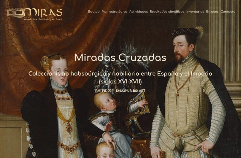 página web Miradas Cruzadas