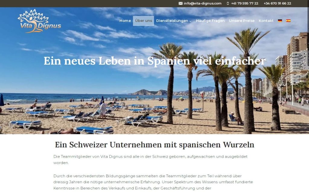 Vita dignus web
