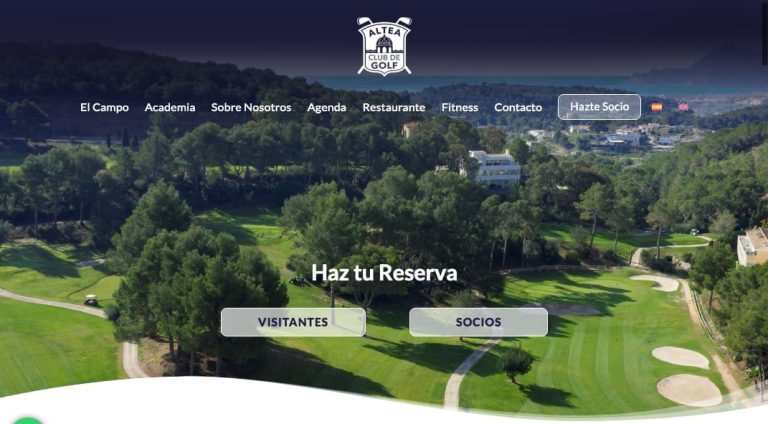 club de golg altea web